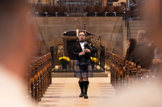 Einmarsch Dudelsack im Bamberger Dom